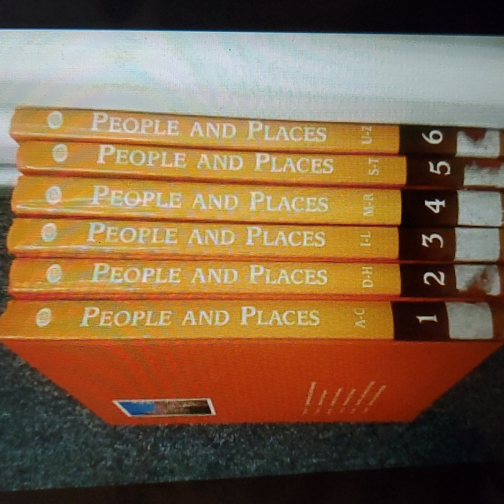 World Encyclopedia Of People and Places Book Series A- Z Learn everything w-kids
